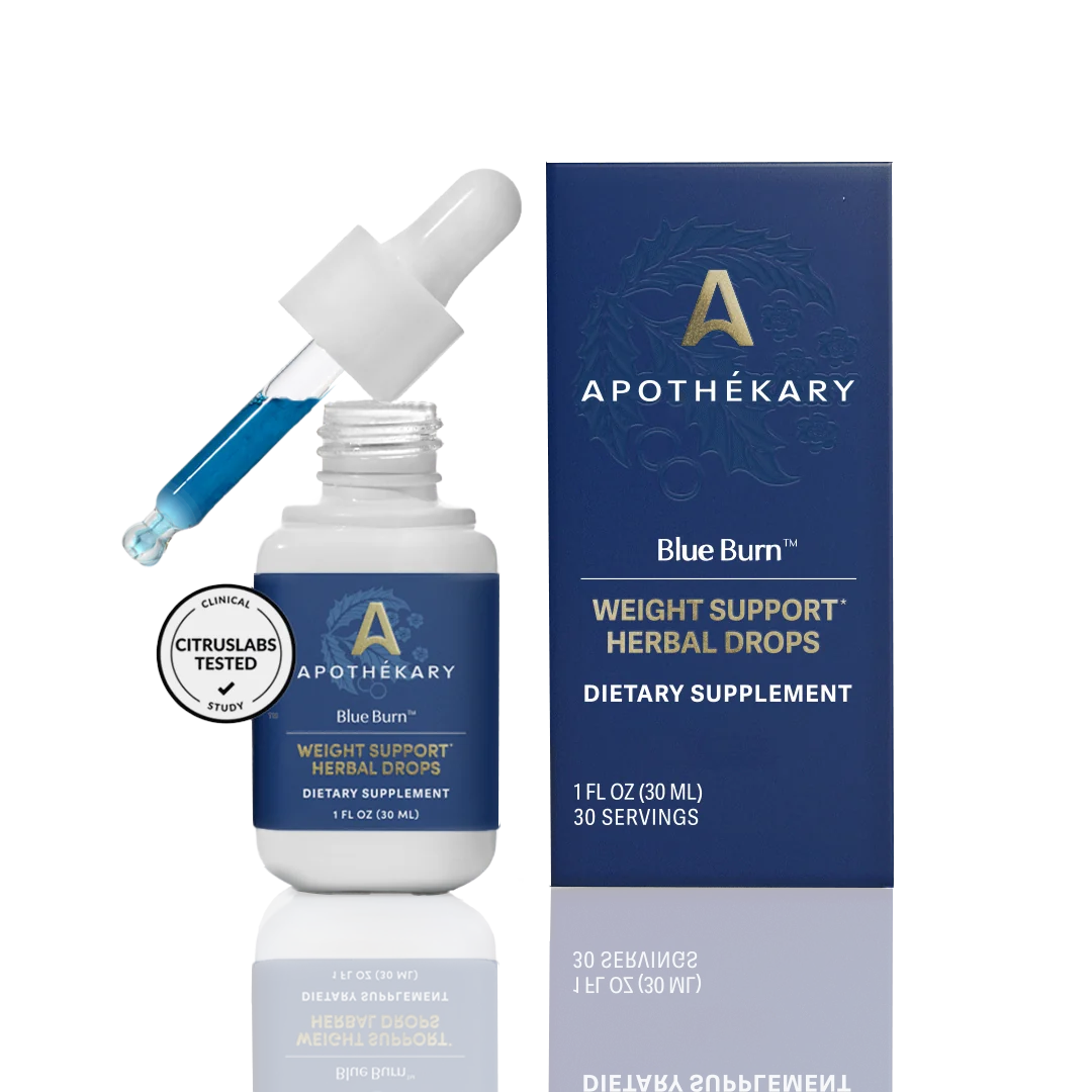 Blue Weight Support Herbal Drops