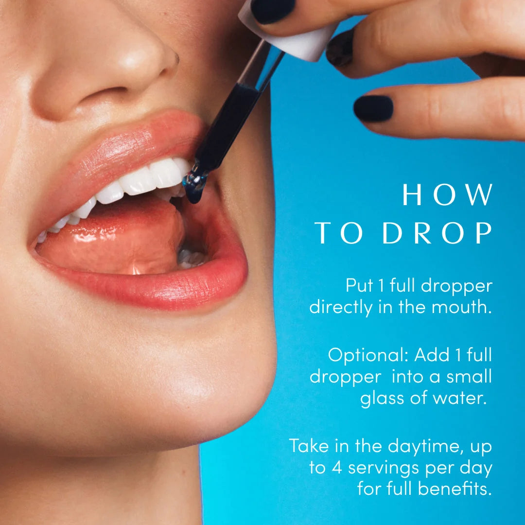 Blue Weight Support Herbal Drops