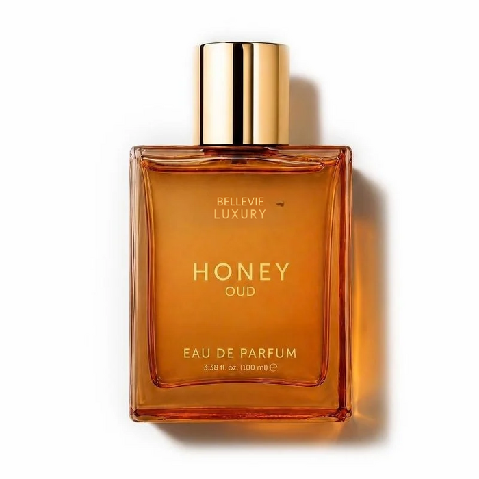 Belle Vie Luxury's Honey Oud | Eau de Parfum 100ml (3.4 fl oz) | Patchouli, Vanilla, Bergamot